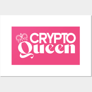 Crypto Queen Posters and Art